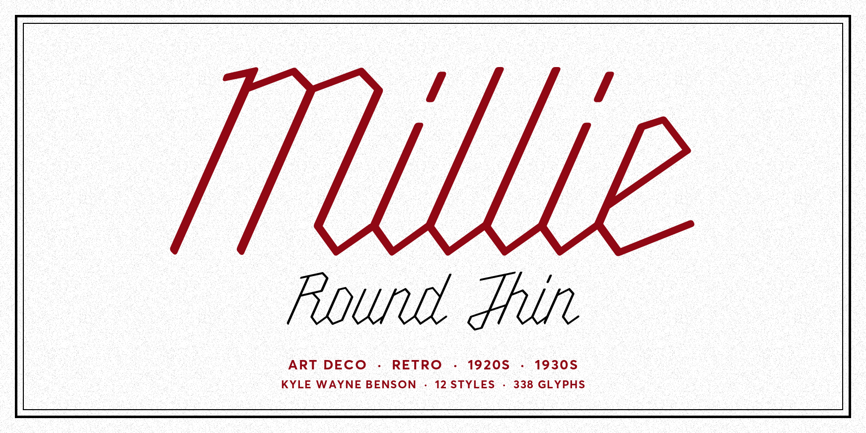Millie Round Thin Thumbnail #1
