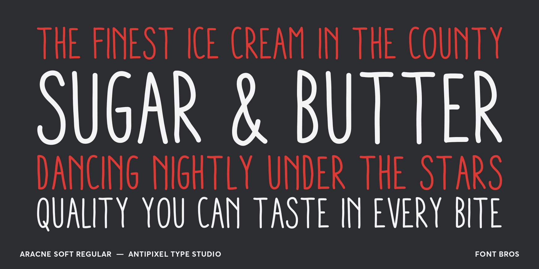 Aracne Soft Regular Font Poster #2