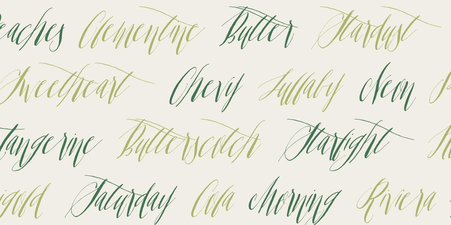 Rivea Upright Font Poster #3