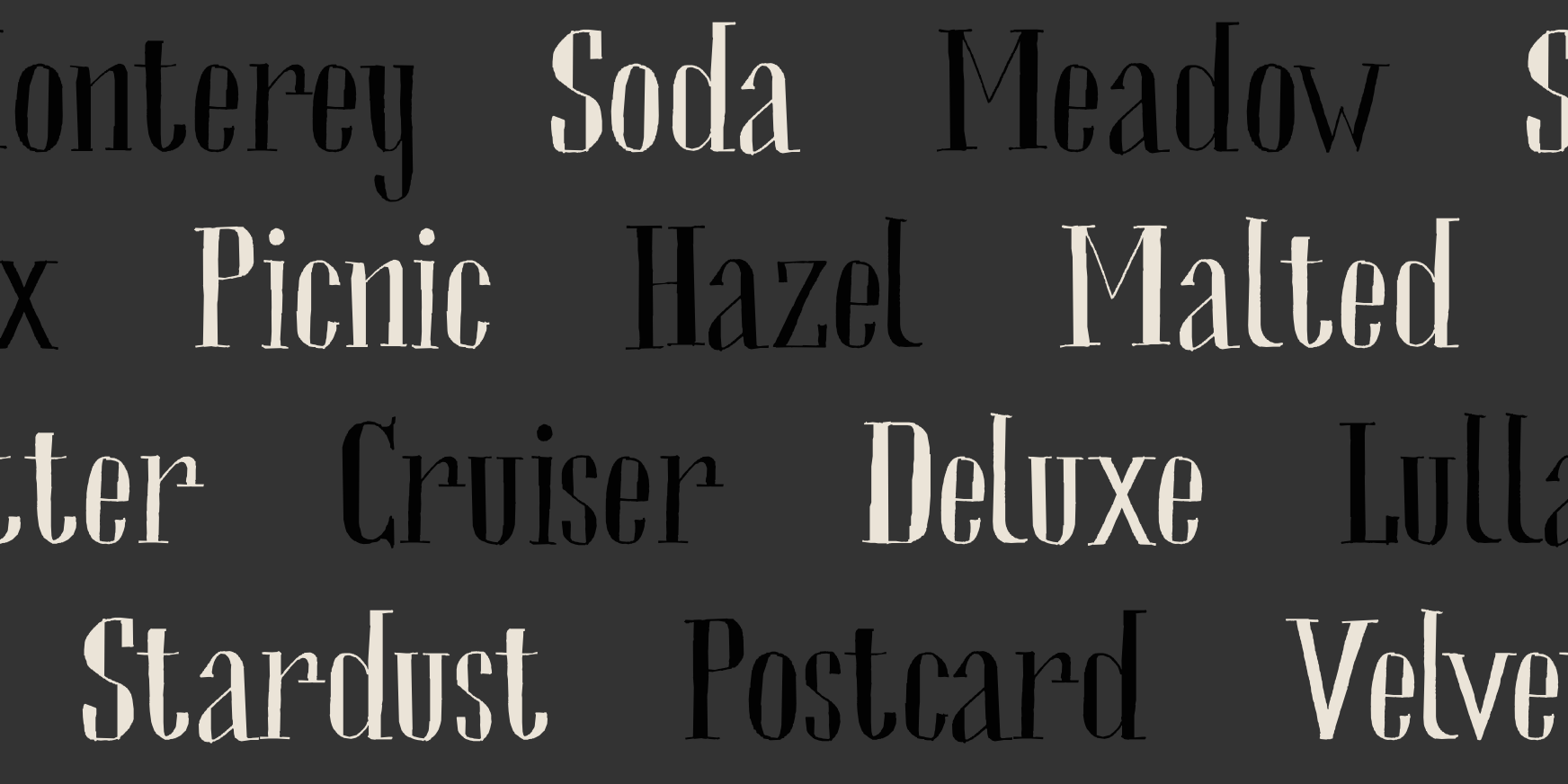 Chameleon Sketch Basic Font Poster #3