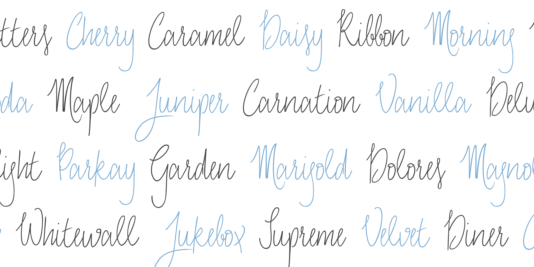 Luba Luft Regular Font Poster #3