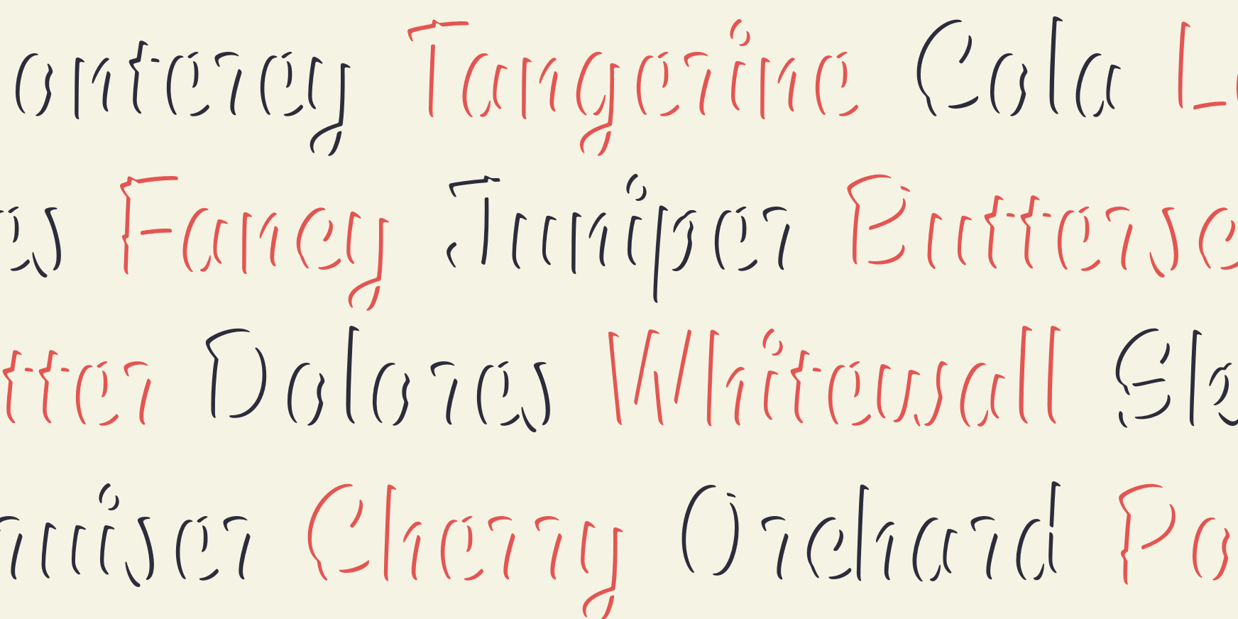 Paintlay Light One Font Poster #3