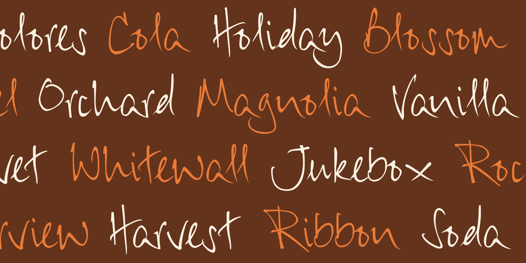 Debs Lite Font Poster #3