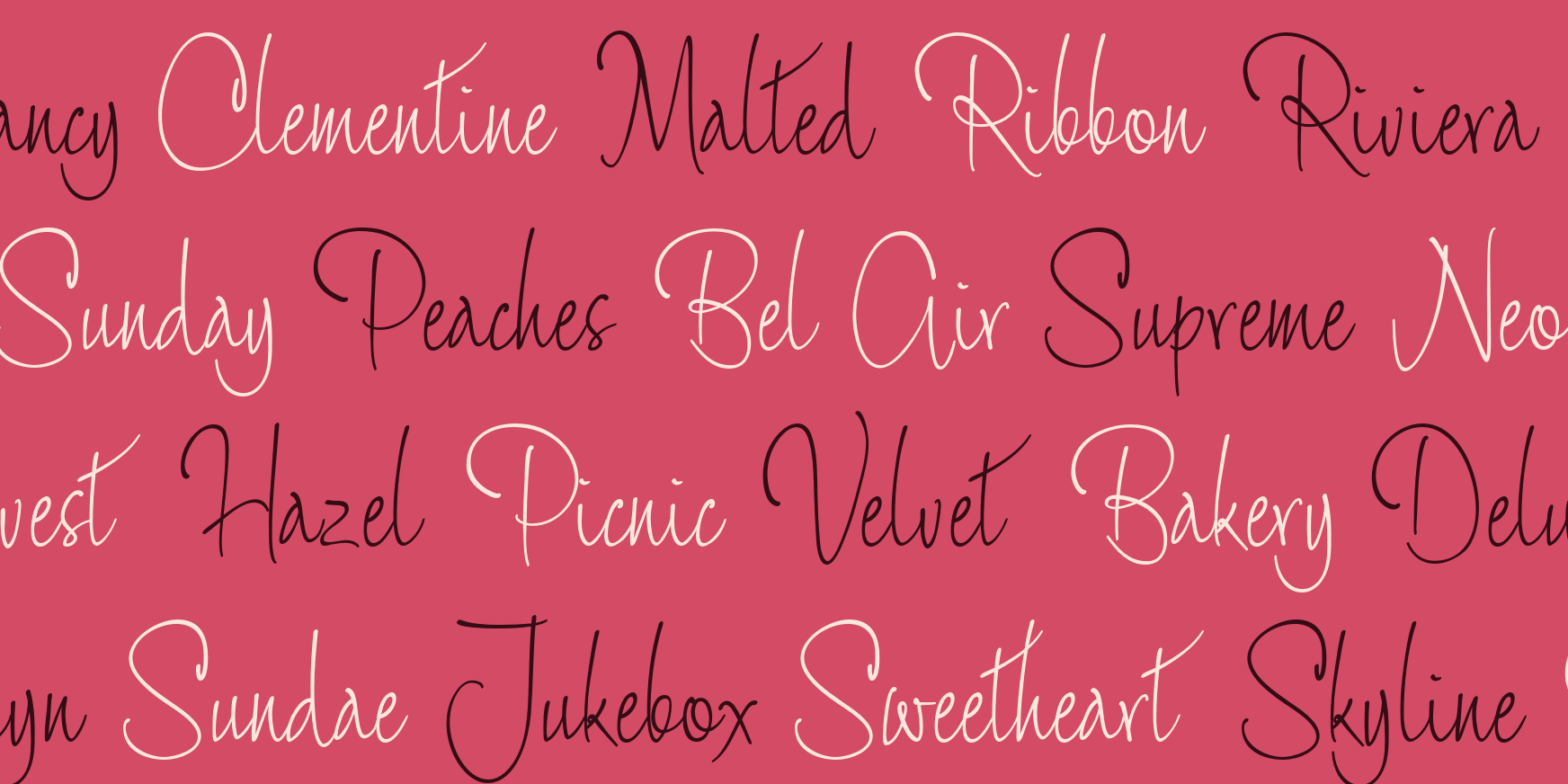 Genial Condensed Light Font Poster #3