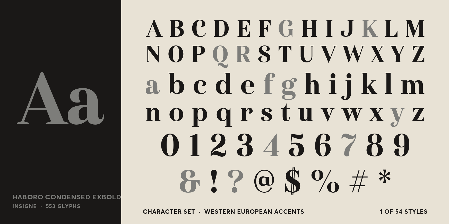 Haboro Condensed ExBold Thumbnail #4