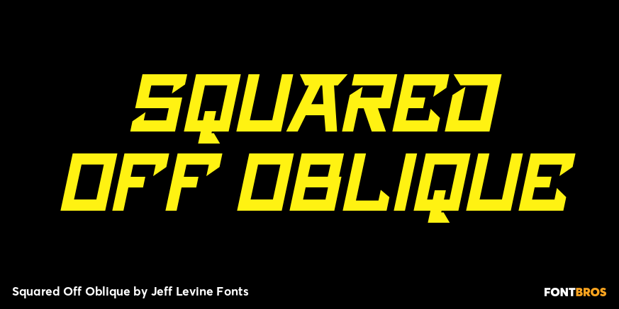 Squared Off Oblique Thumbnail #1