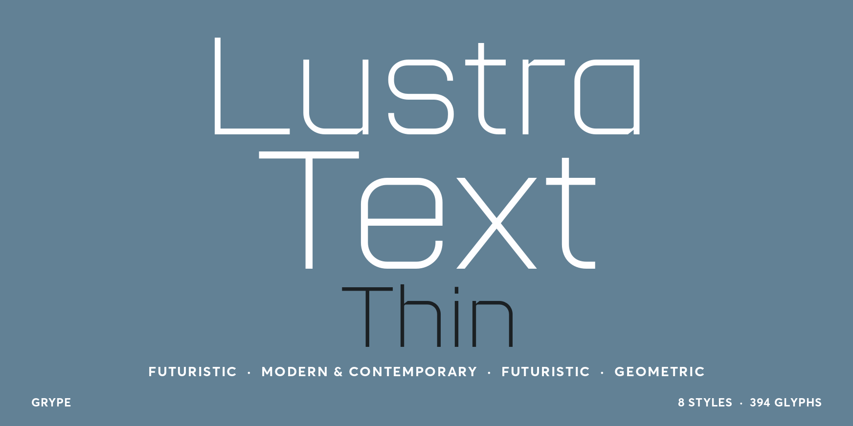 Lustra Text Thin Thumbnail #1