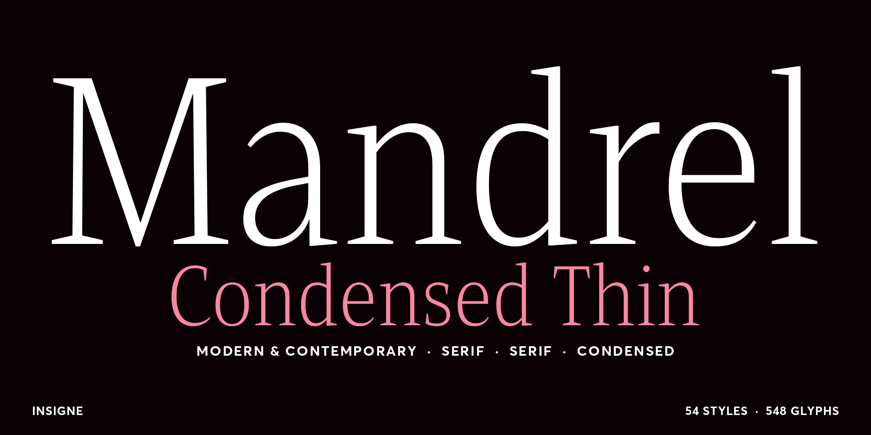 Mandrel Condensed Thin Thumbnail #1