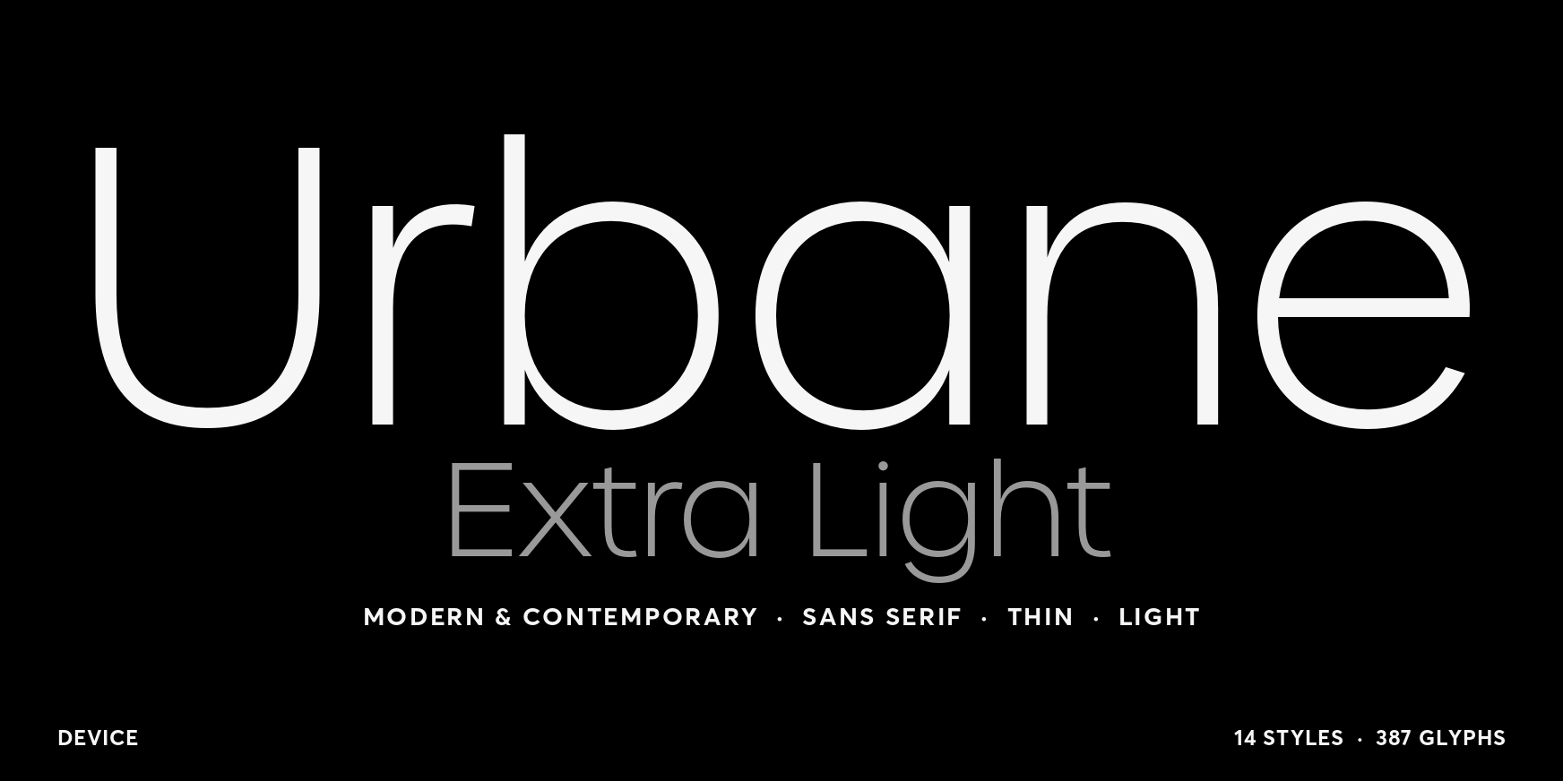 Urbane Extra Light Thumbnail #1