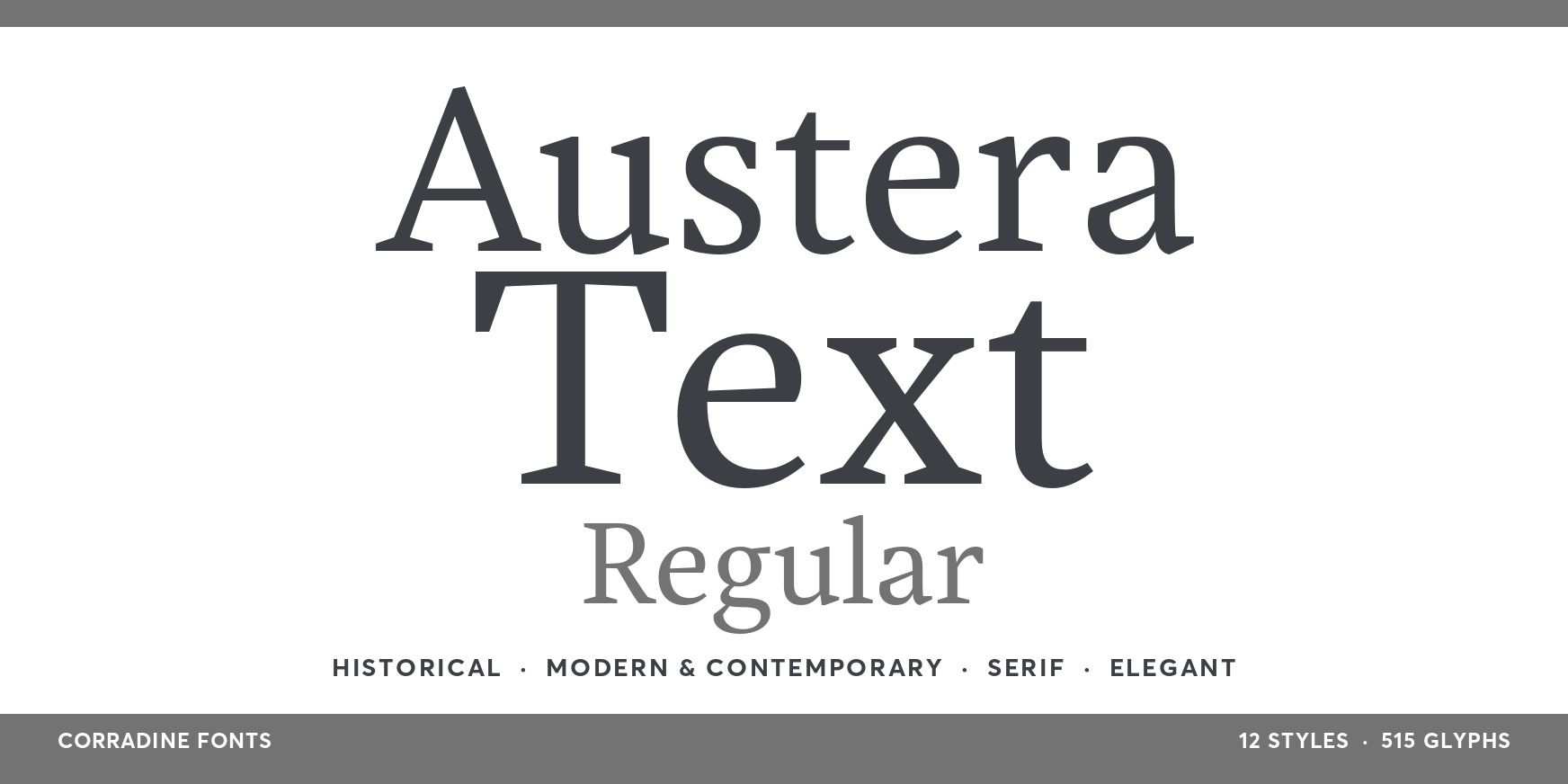 Austera Text Regular Thumbnail #1