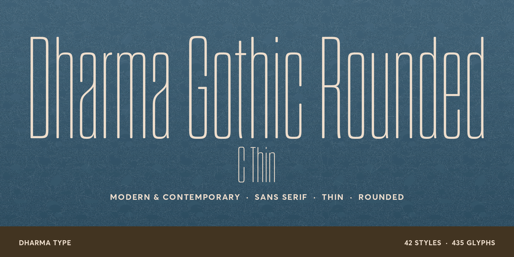 Dharma Gothic Rounded C Thin Thumbnail #1