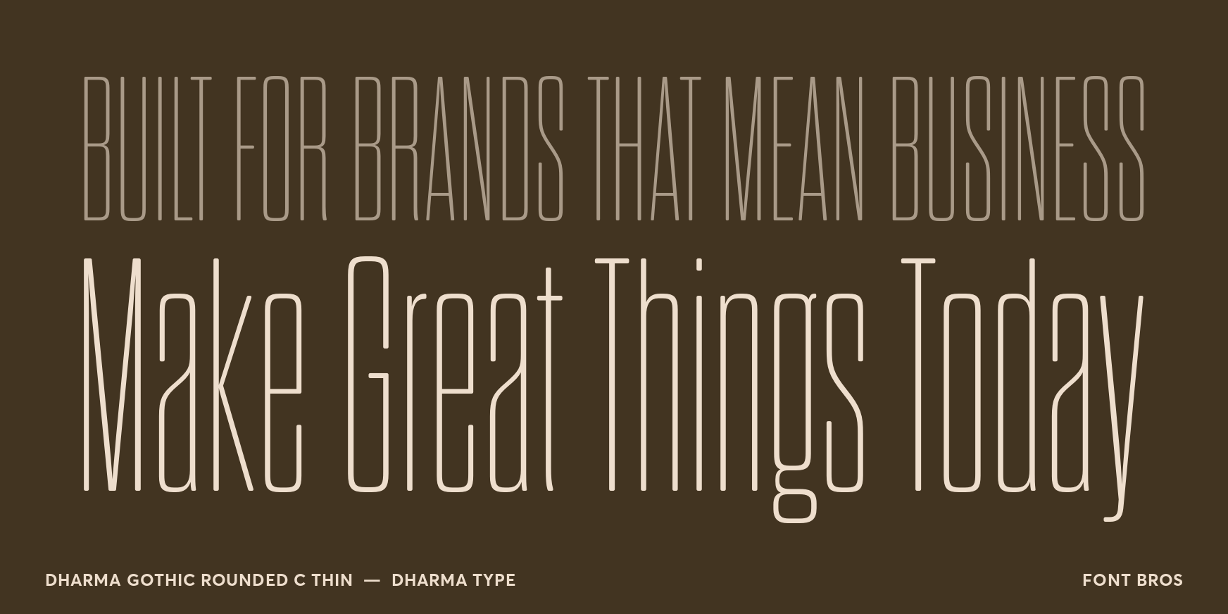 Dharma Gothic Rounded C Thin Thumbnail #2