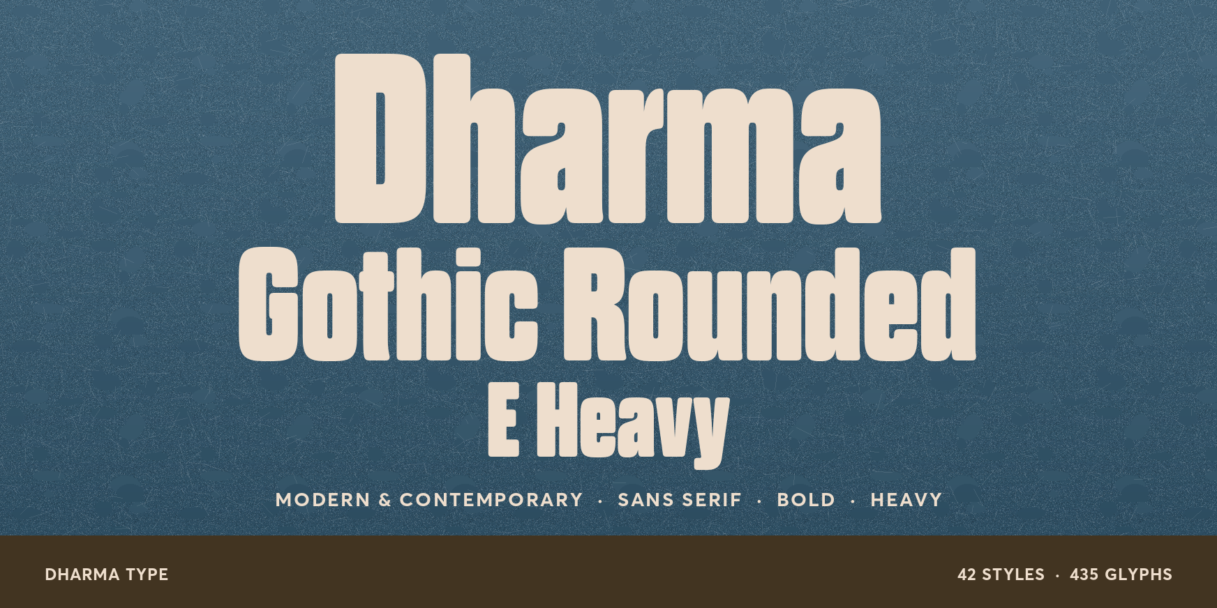 Dharma Gothic Rounded E Heavy Thumbnail #1