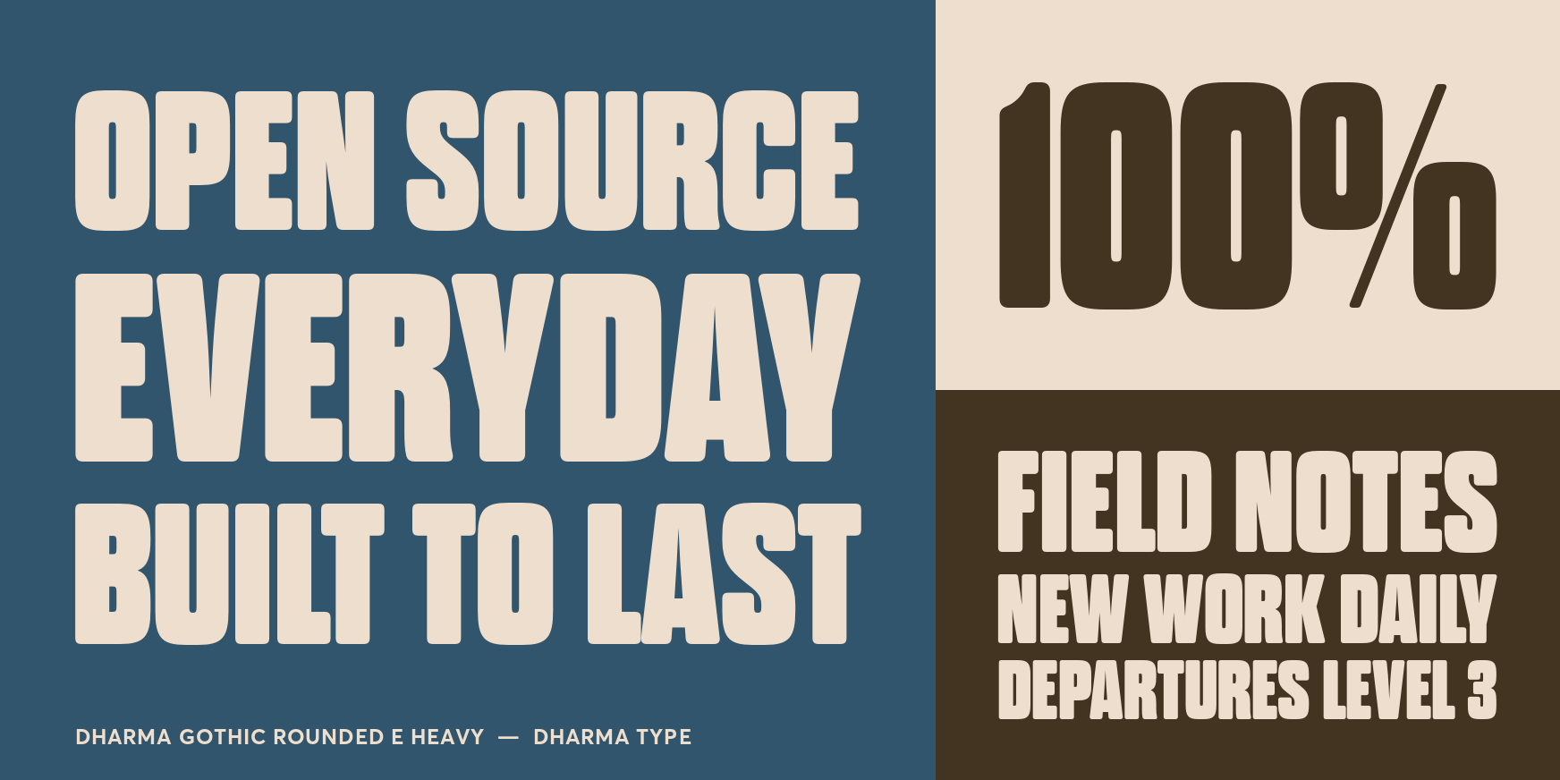 Dharma Gothic Rounded E Heavy Thumbnail #3