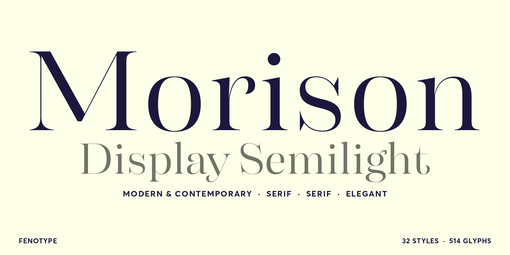 Morison Display Semilight Thumbnail #1