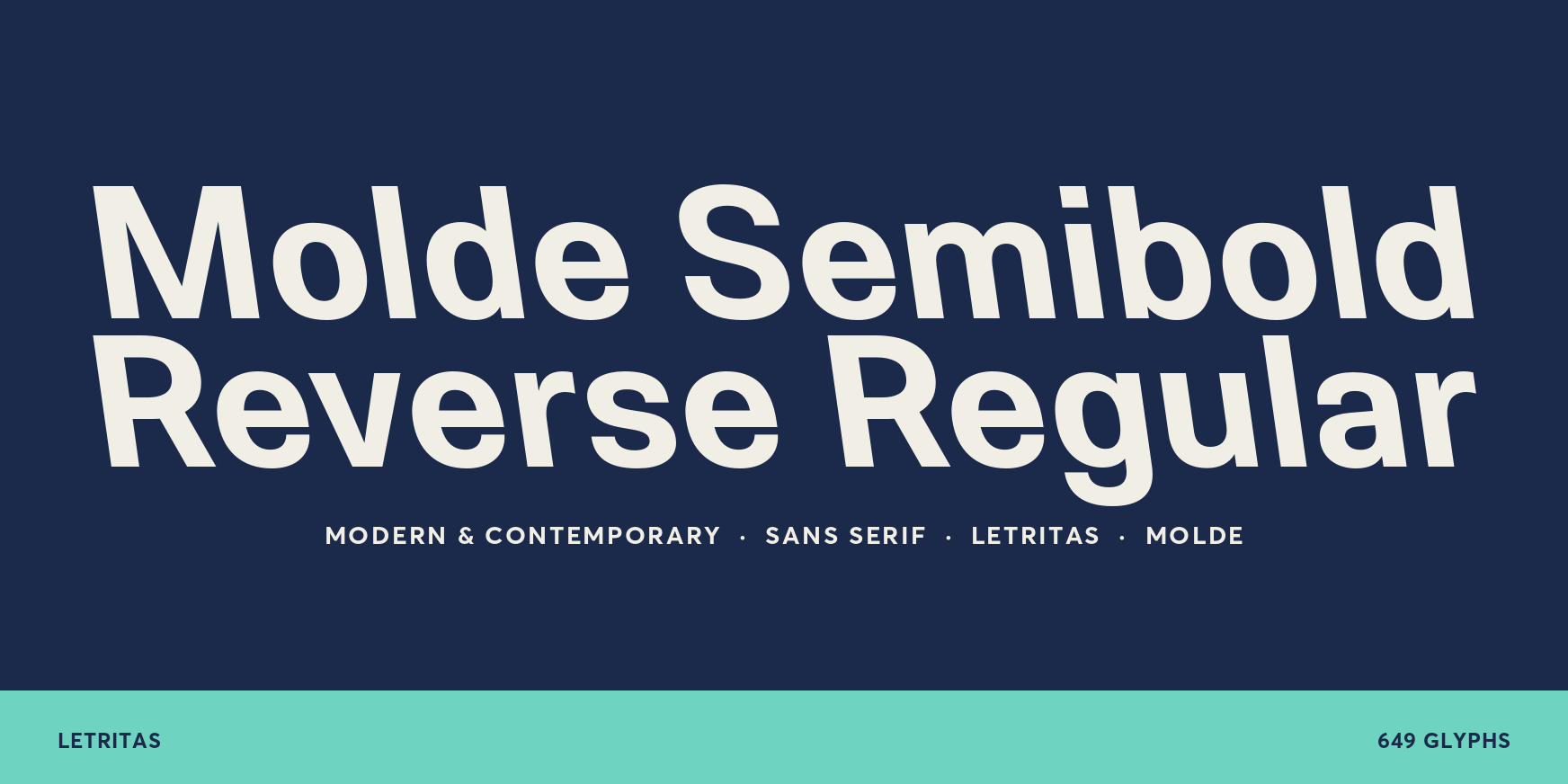 Molde Semibold Reverse Regular Thumbnail #1