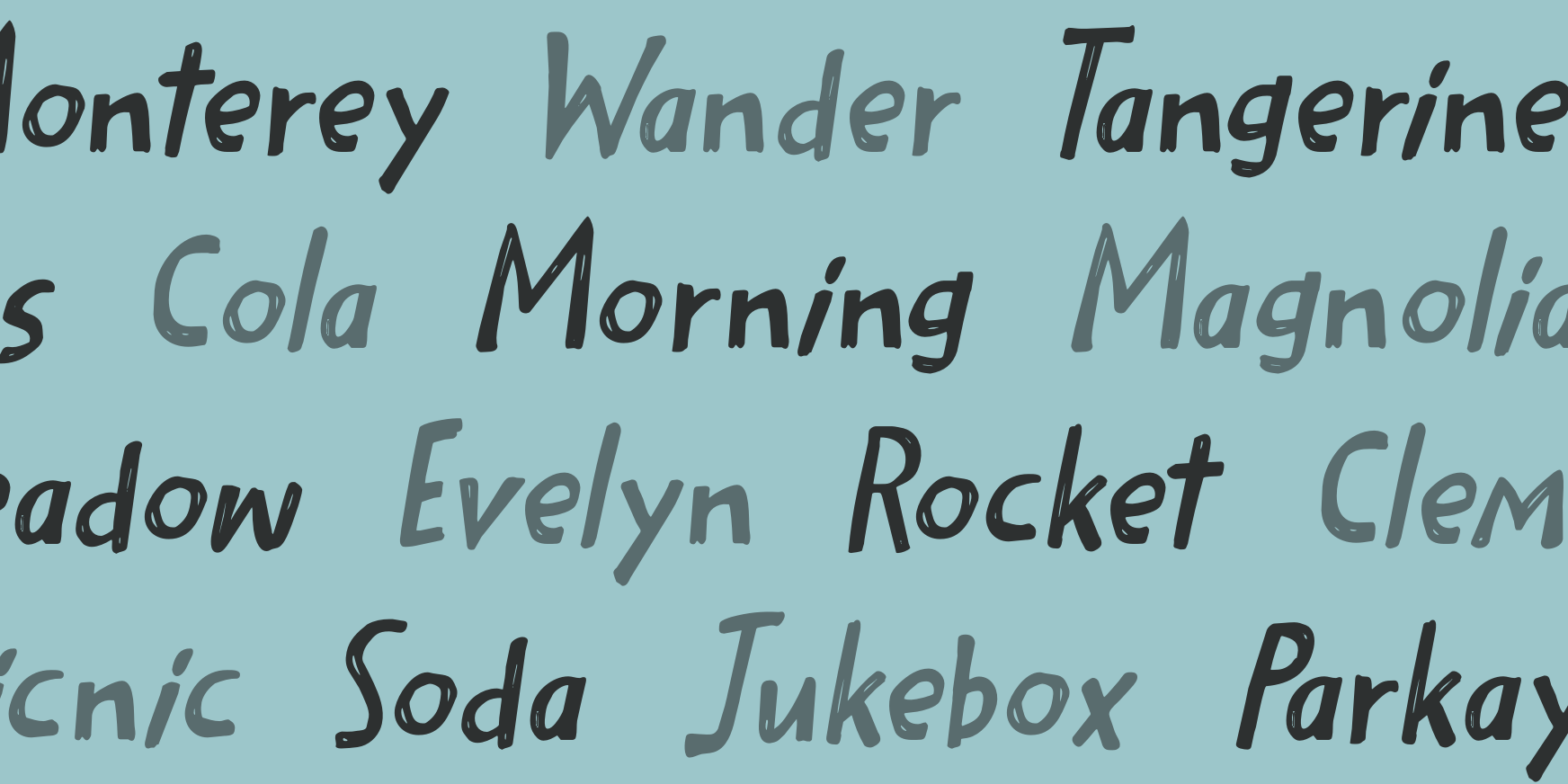 Scribble Note Italic Thumbnail #3