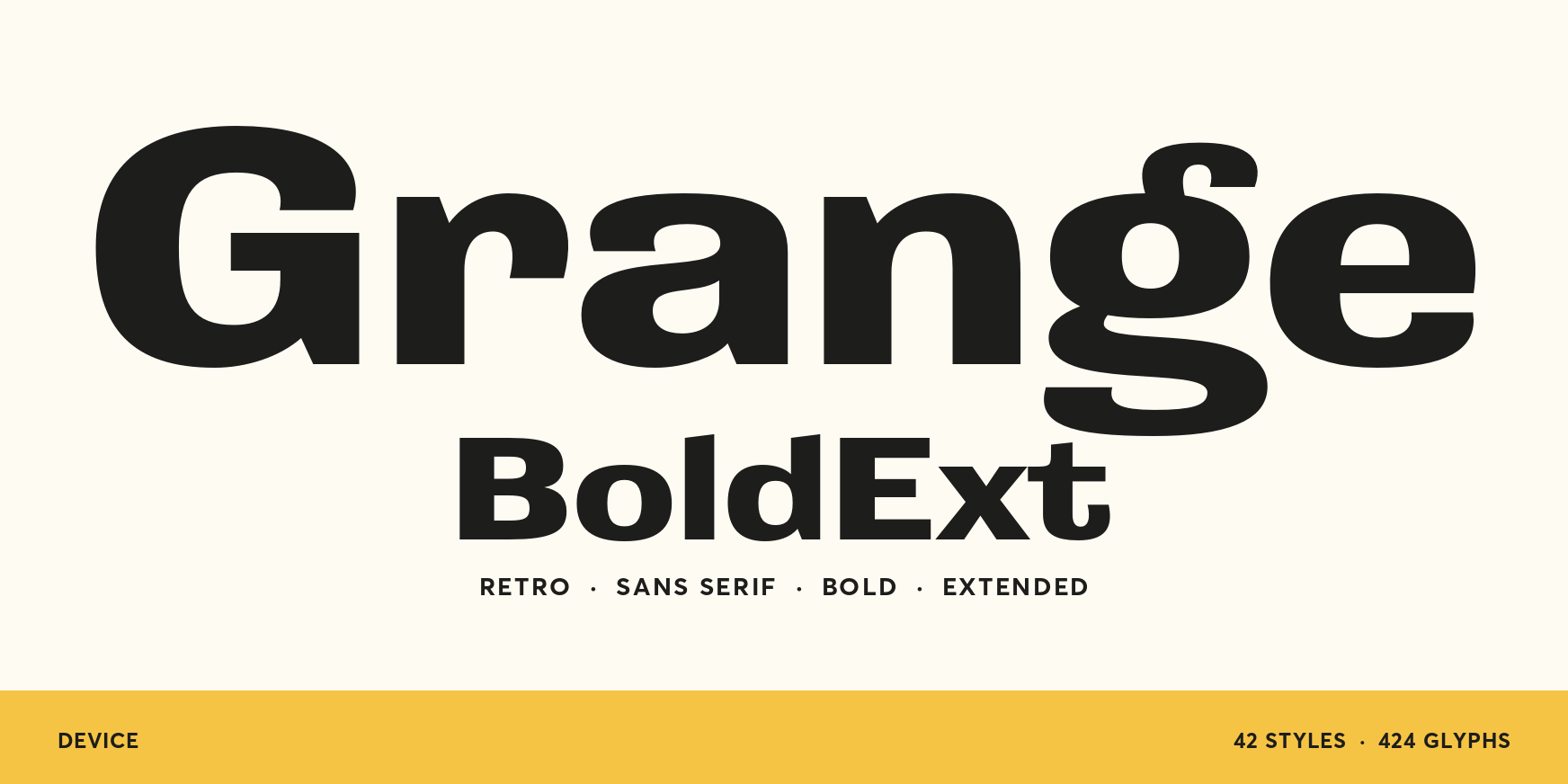 Grange BoldExt Thumbnail #1