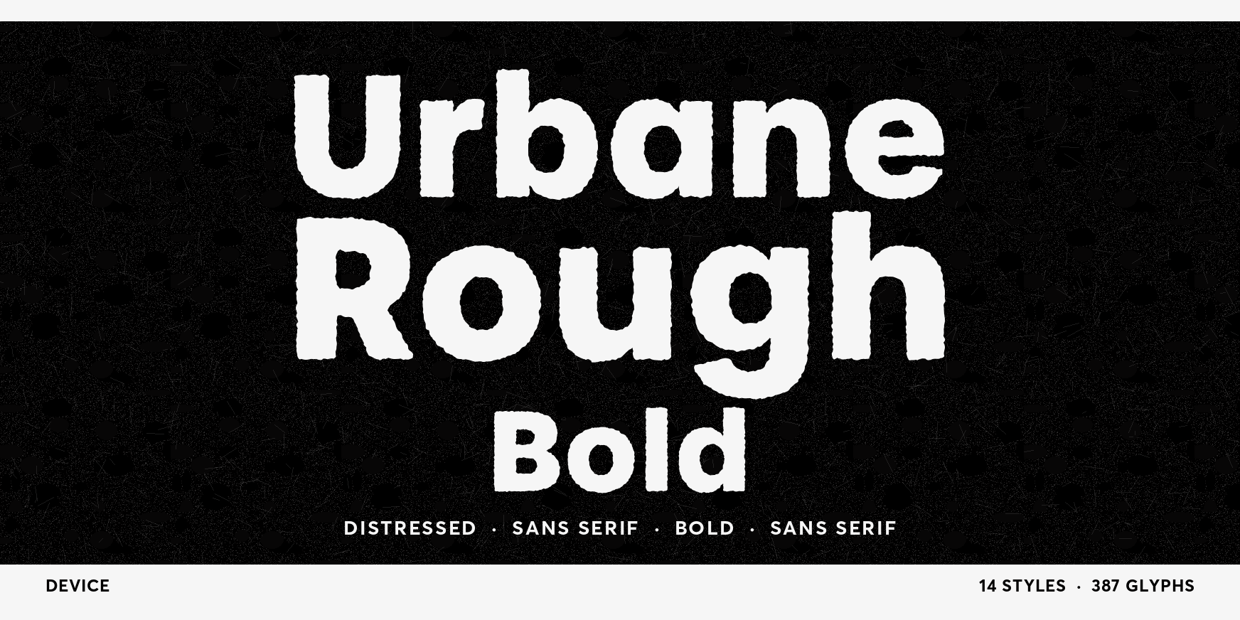 Urbane Rough Bold Thumbnail #1