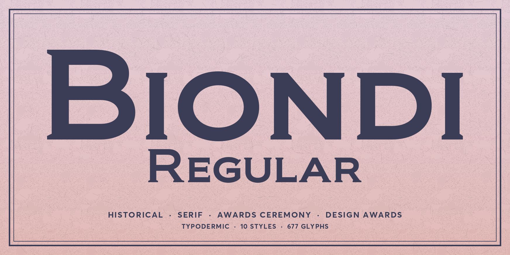 Biondi Regular Thumbnail #1