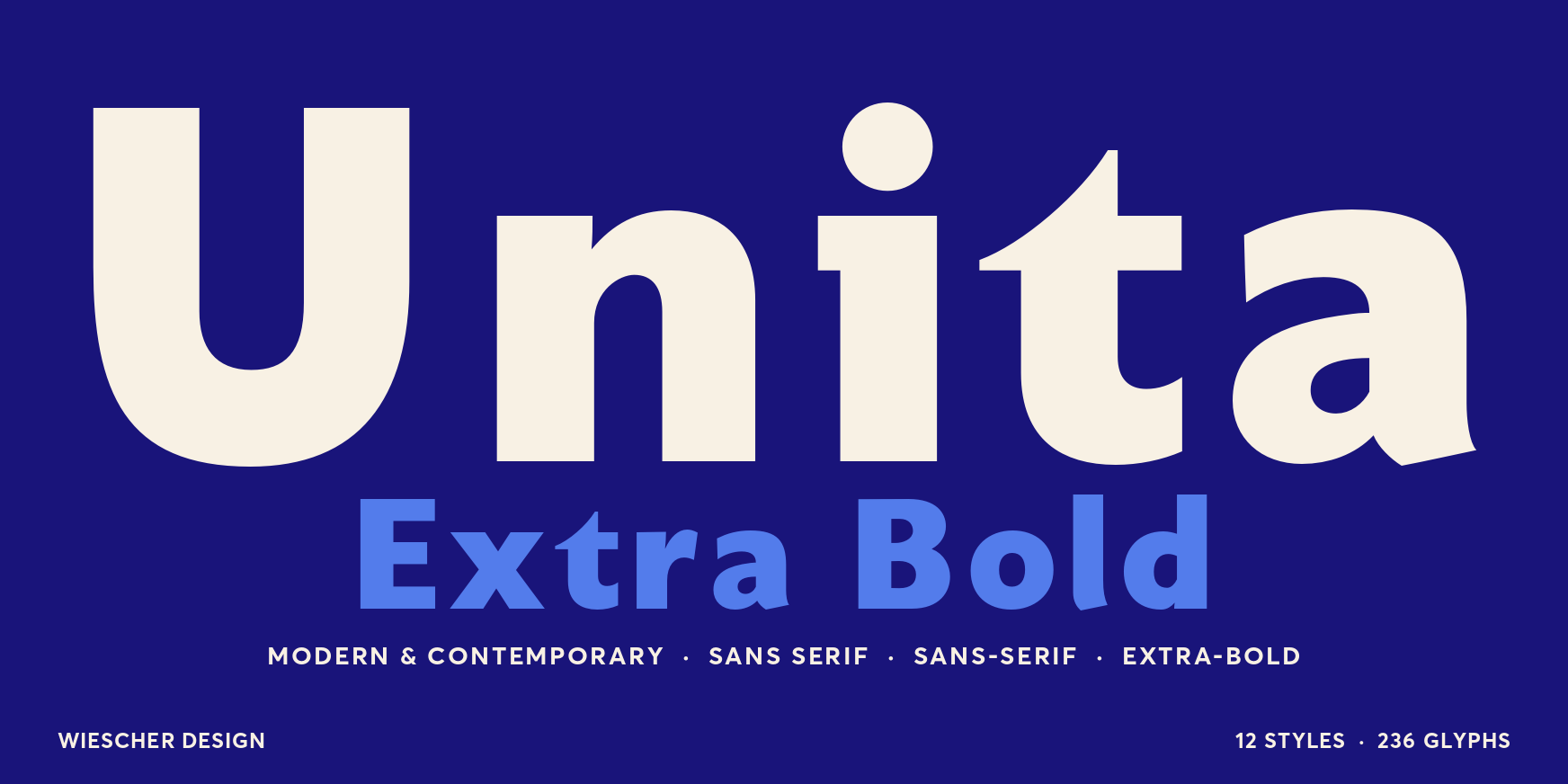 Unita Extra Bold Thumbnail #1