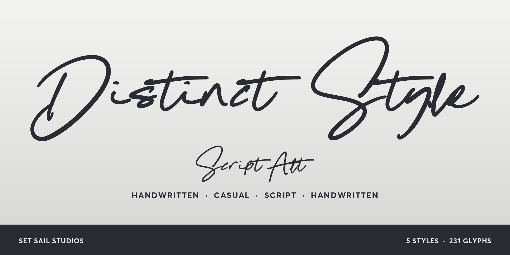 Distinct Style Script Alt Thumbnail #1