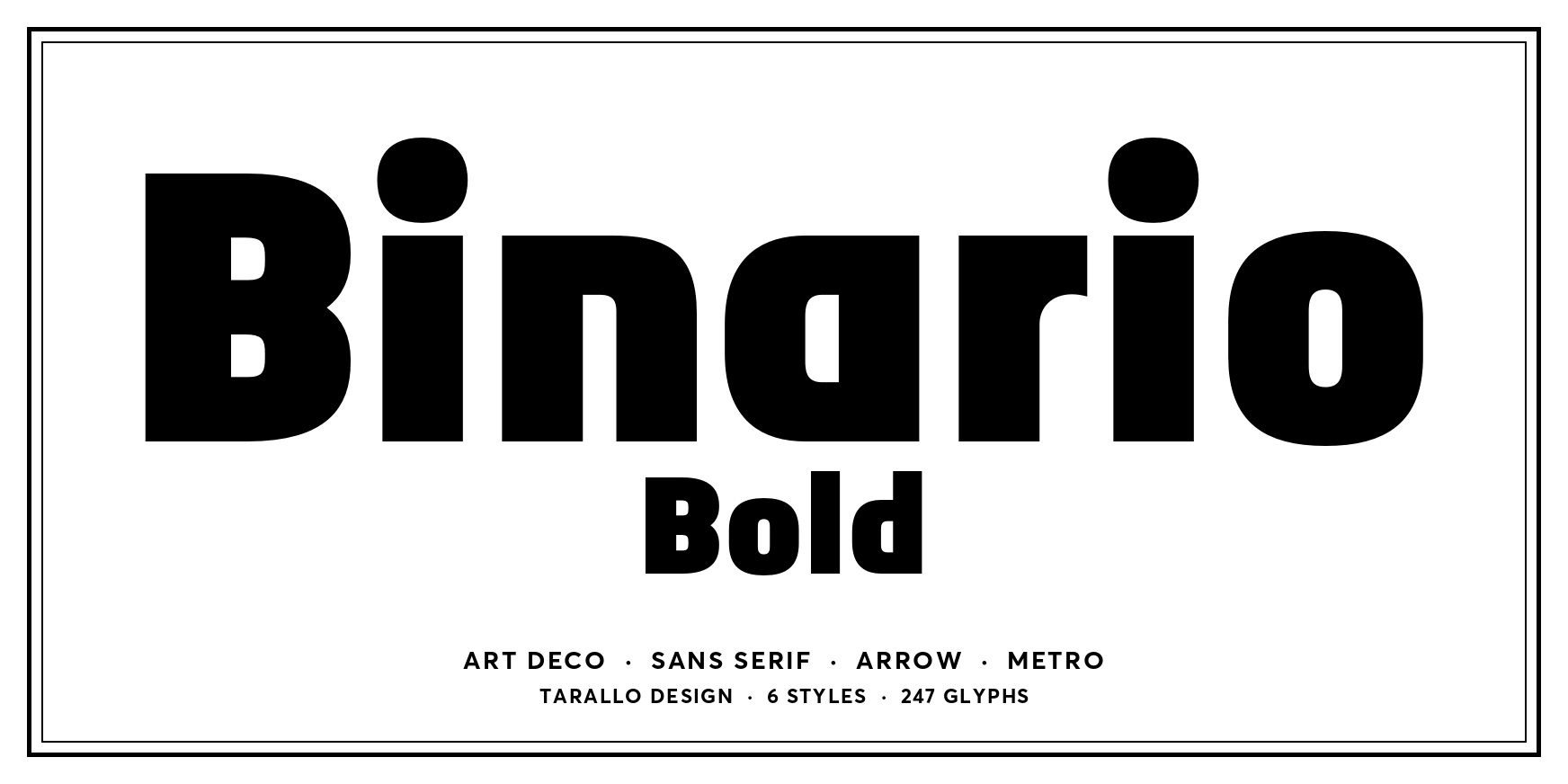 Binario Bold Thumbnail #1