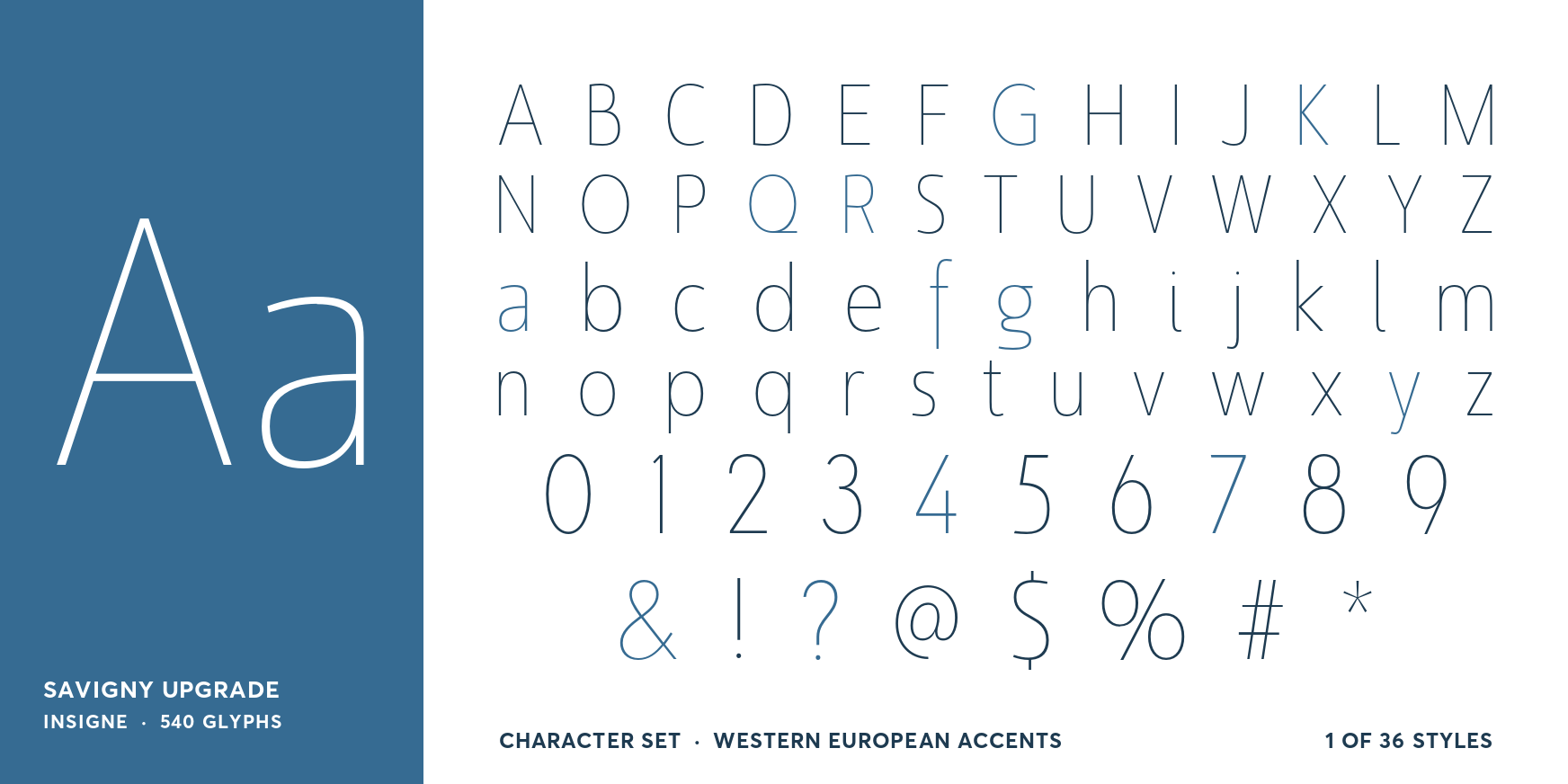 Savigny Upgrade Font Poster #4
