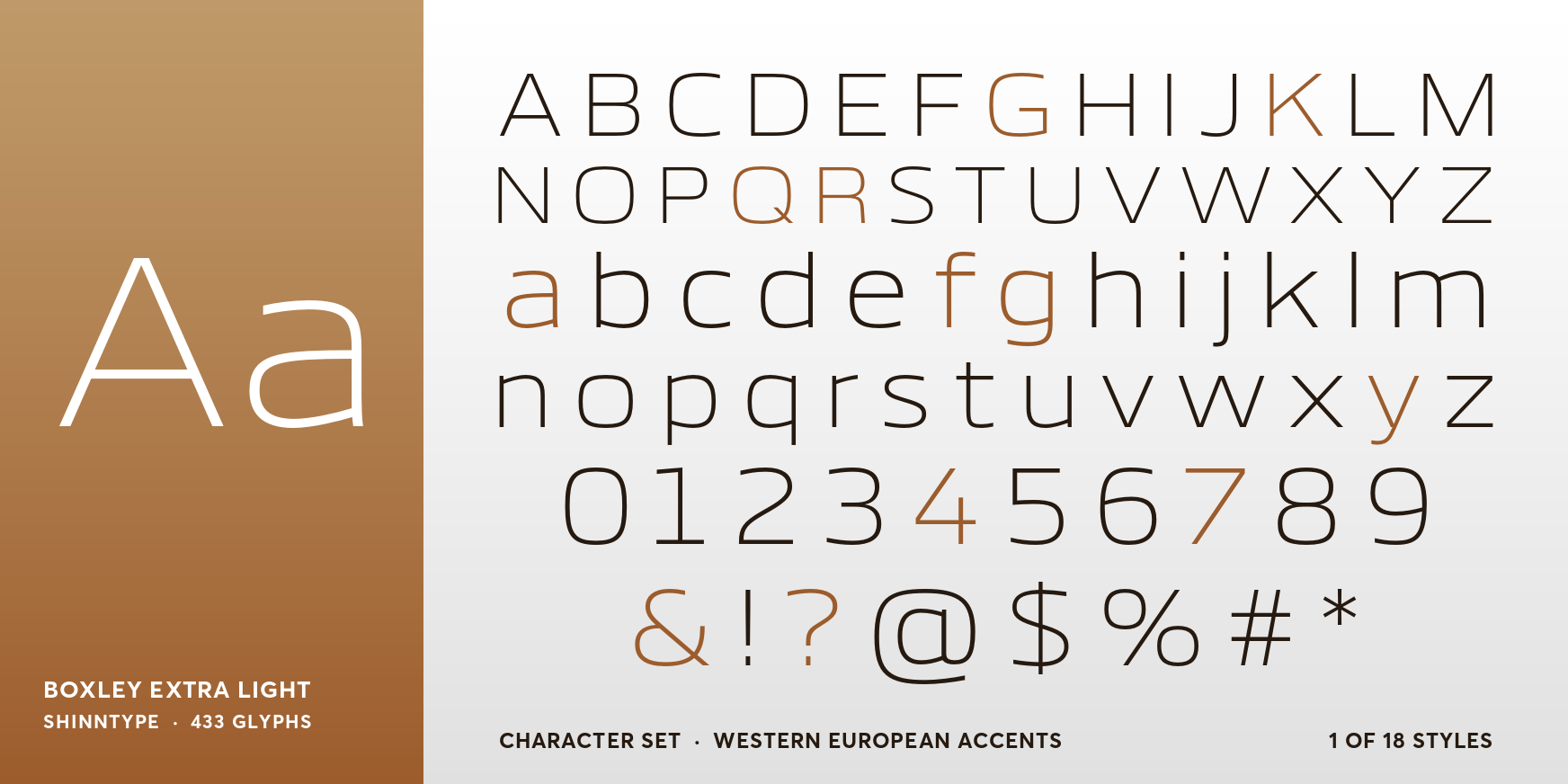 Boxley Extra Light Font Poster #4