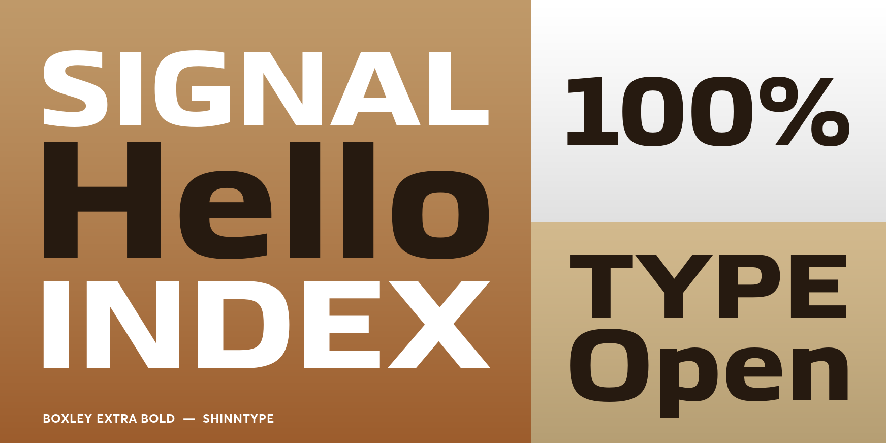 Boxley Extra Bold Font Poster #3