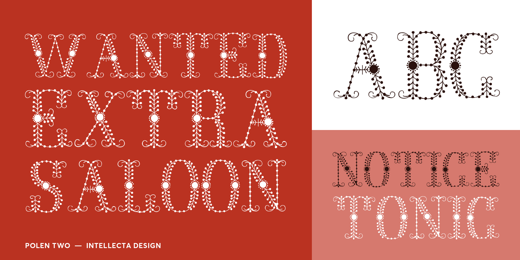 Polen Two Font Poster #3