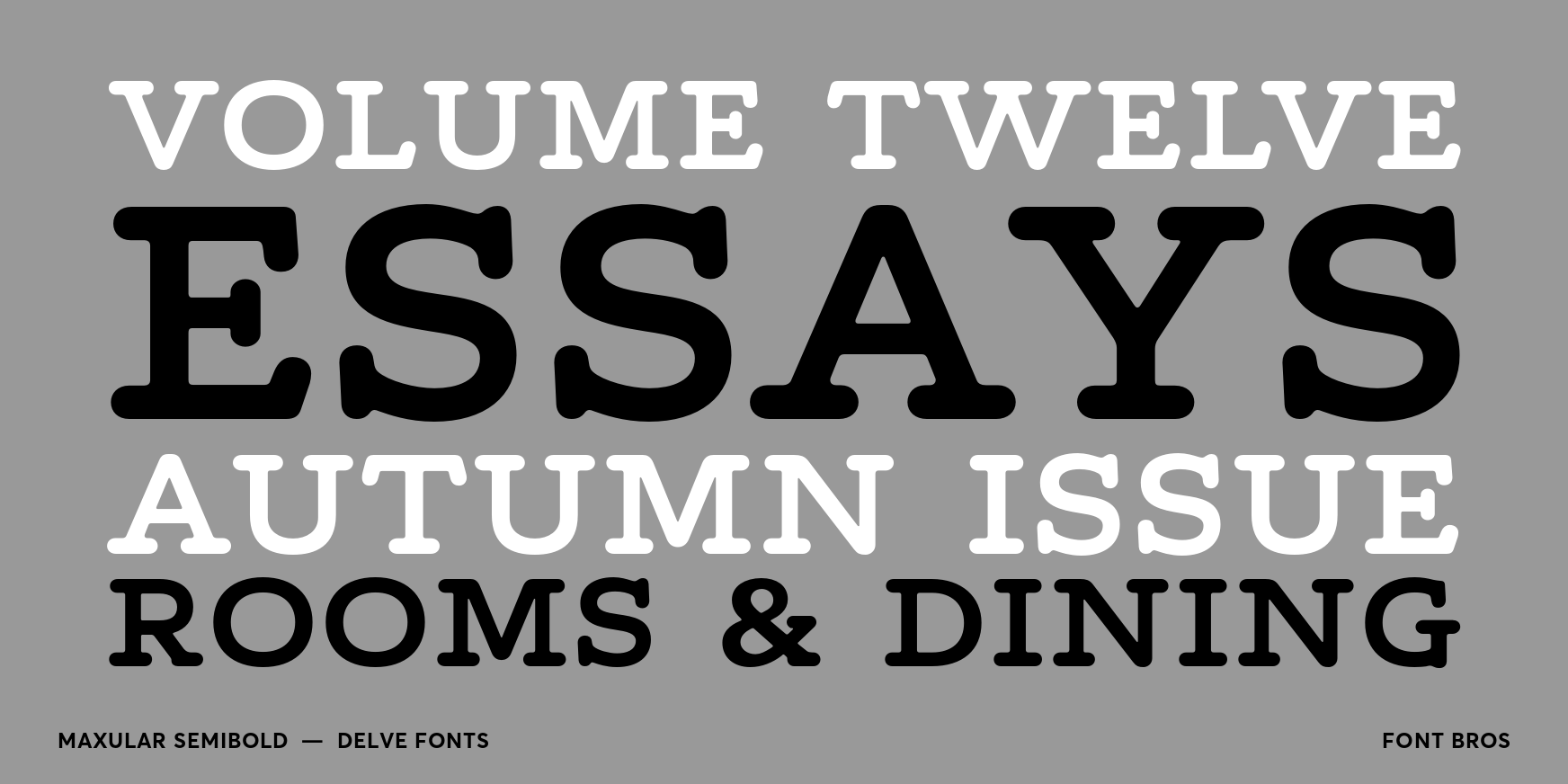 Maxular SemiBold Font Poster #2