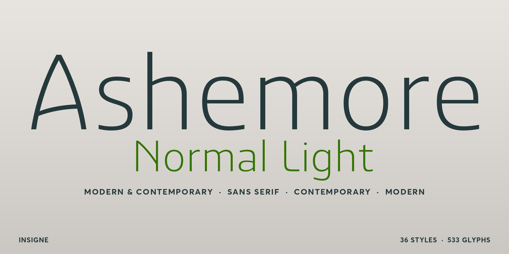 Ashemore Normal Light Thumbnail #1