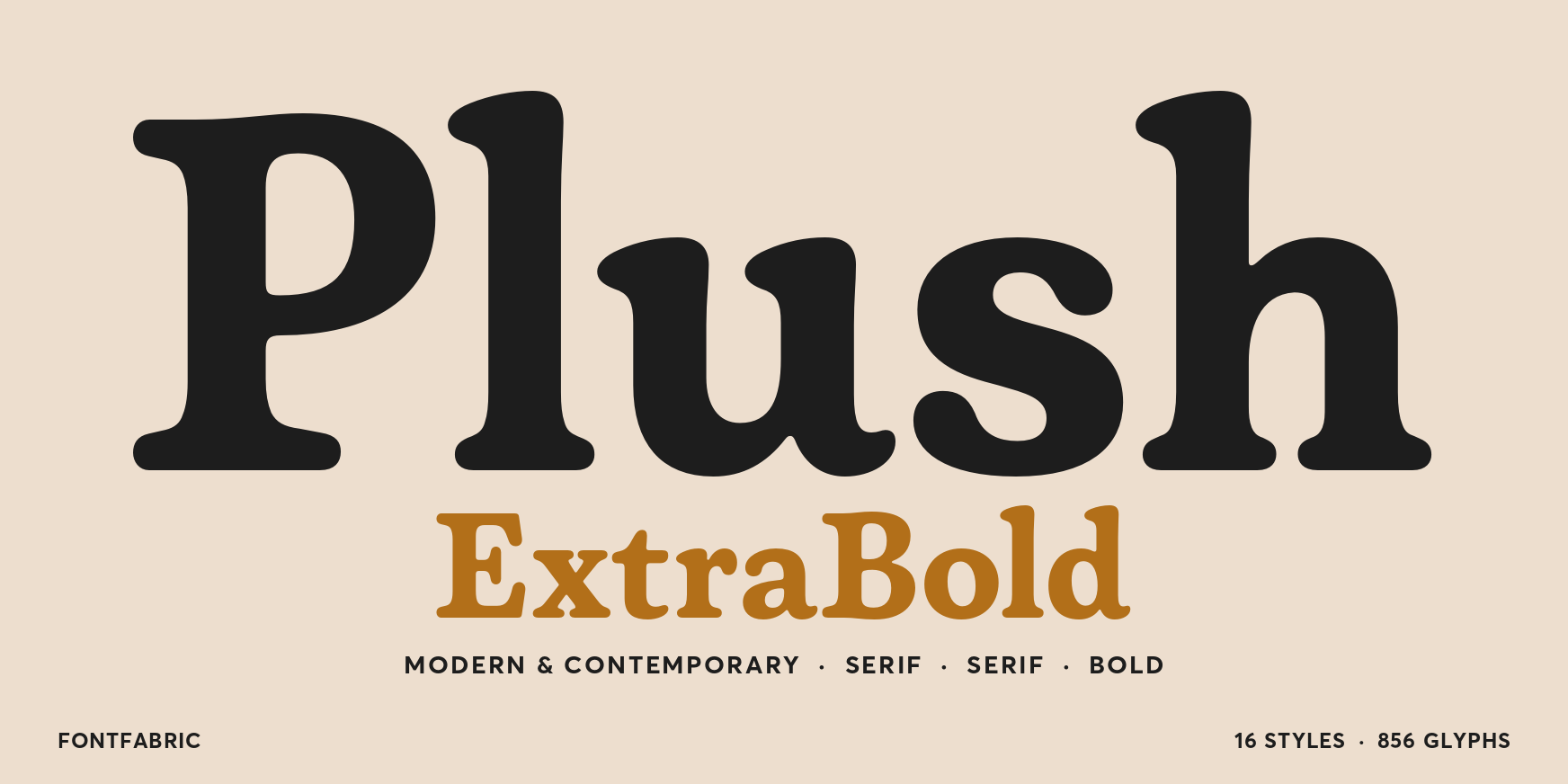 Plush ExtraBold Thumbnail #1