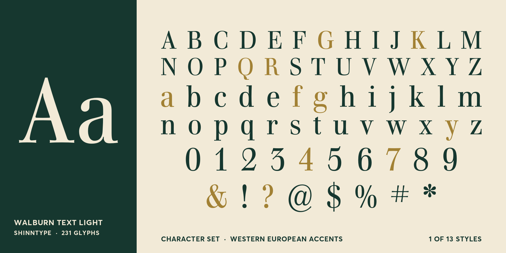 Walburn Text Light Thumbnail #4