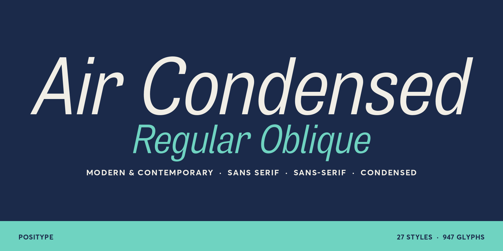 Air Condensed Regular Oblique Thumbnail #1