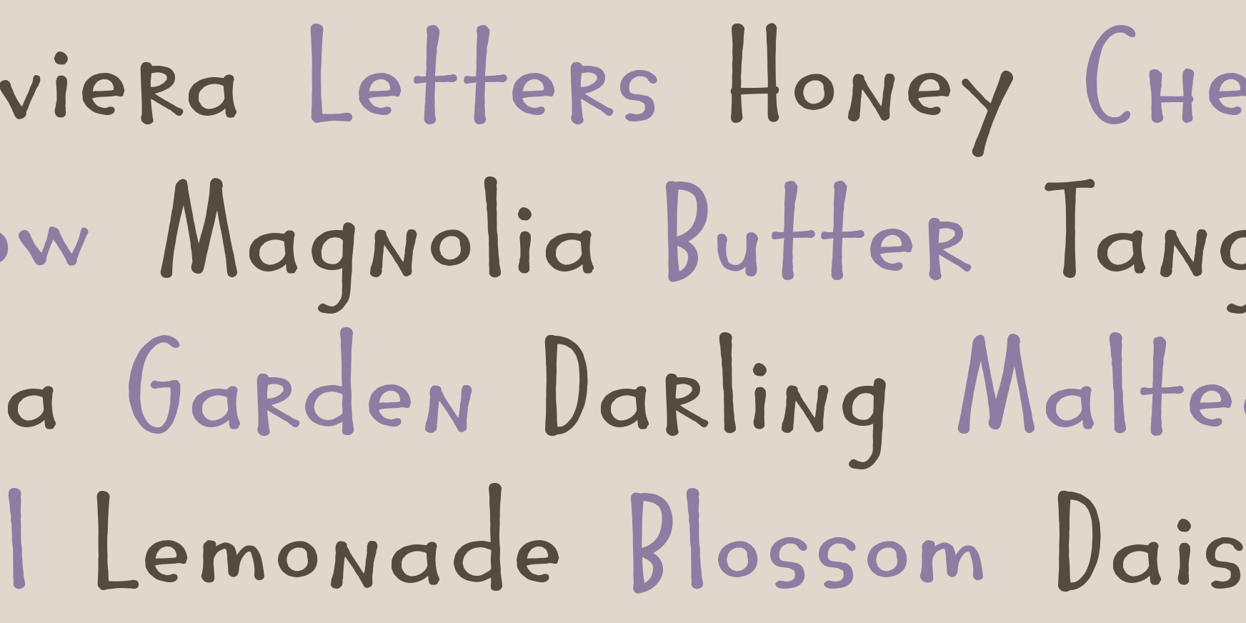 Pocket Bold Font Poster #3