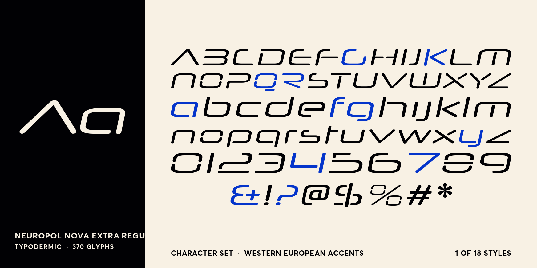 Neuropol Nova Extra Regular Italic Thumbnail #4