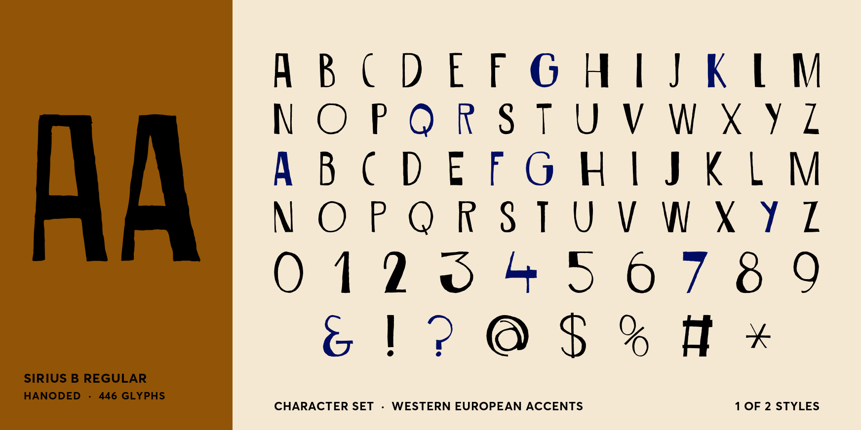 Sirius B Regular Font Poster #4