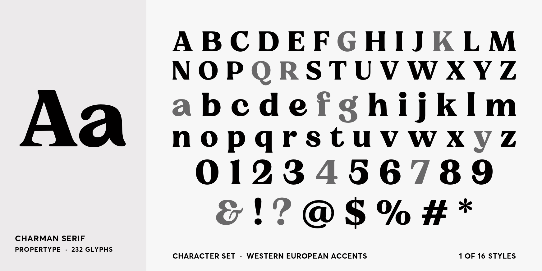 Charman Extra Bold Font Poster #4