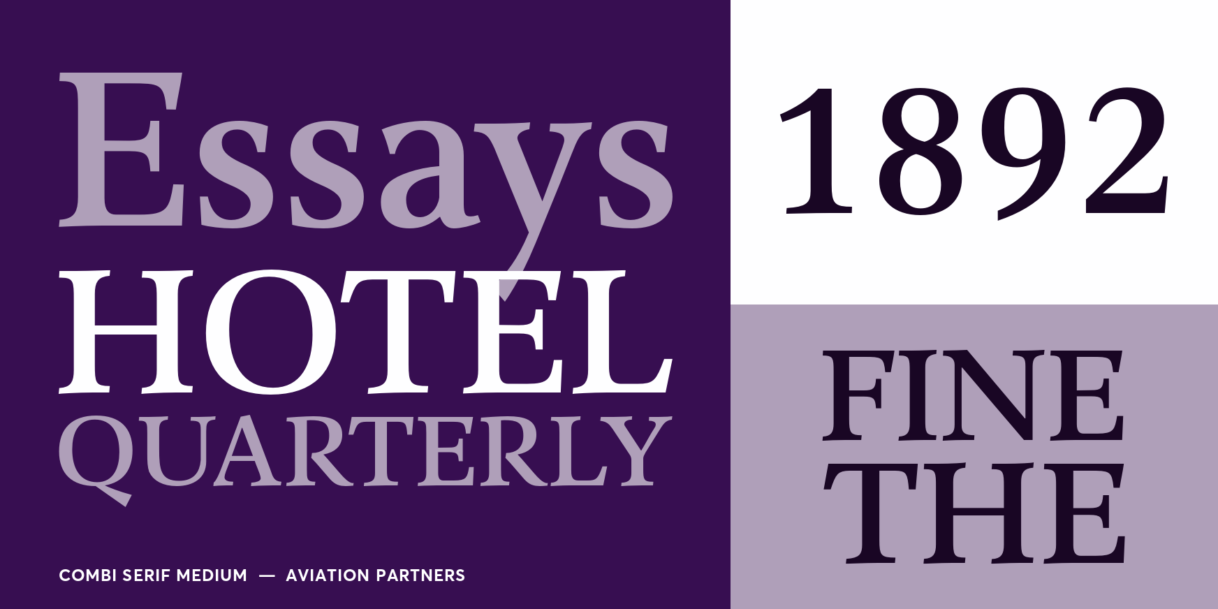 Combi Serif Medium Thumbnail #3