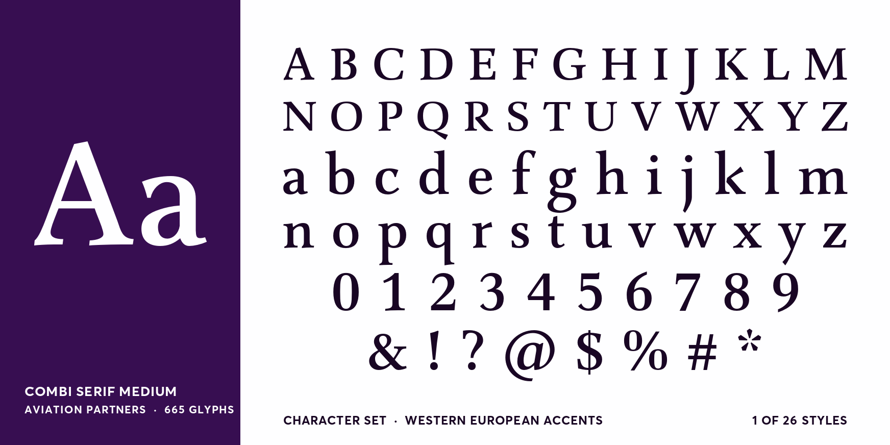 Combi Serif Medium Thumbnail #4