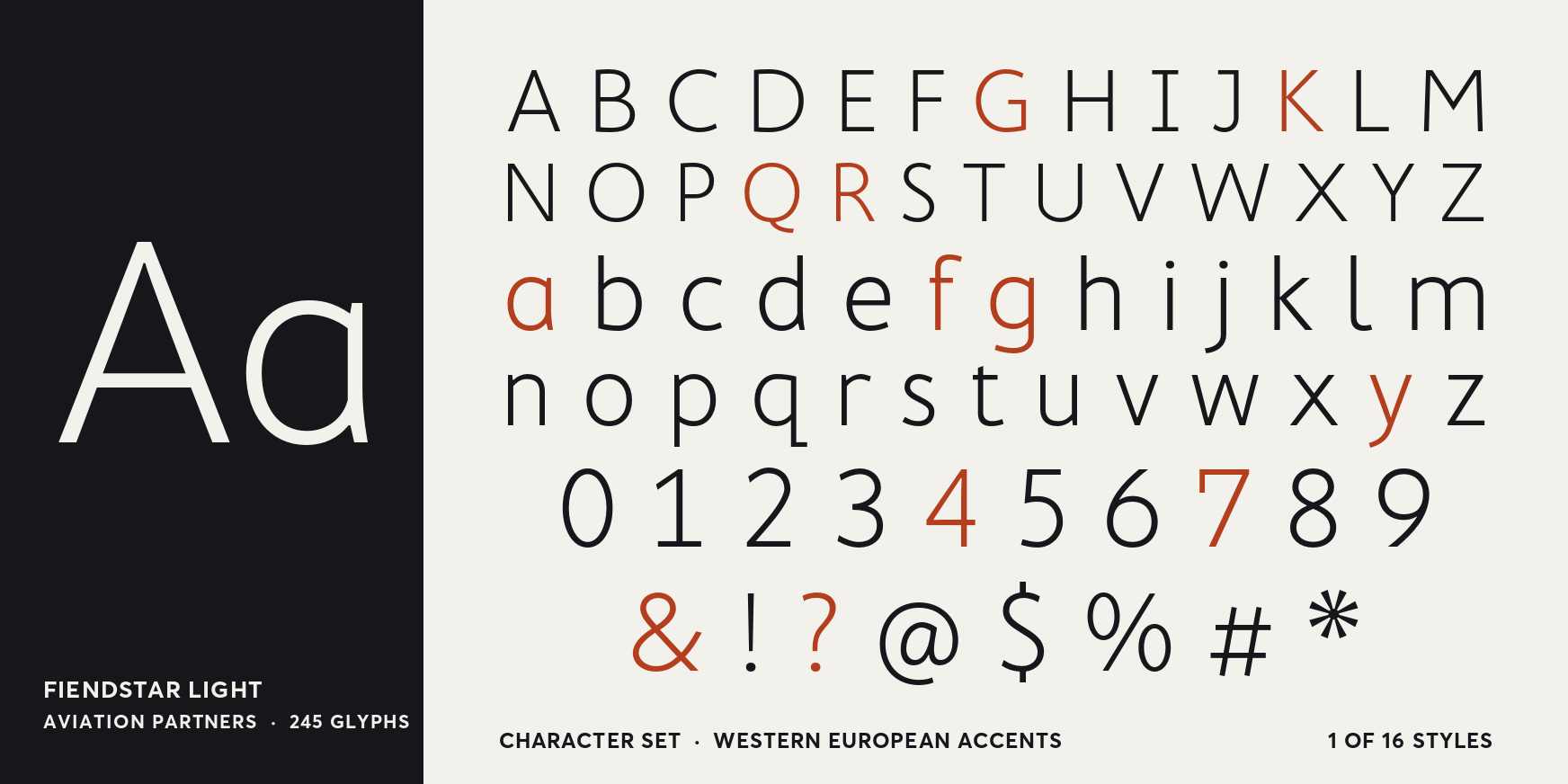 Fiendstar Light Font Poster #4