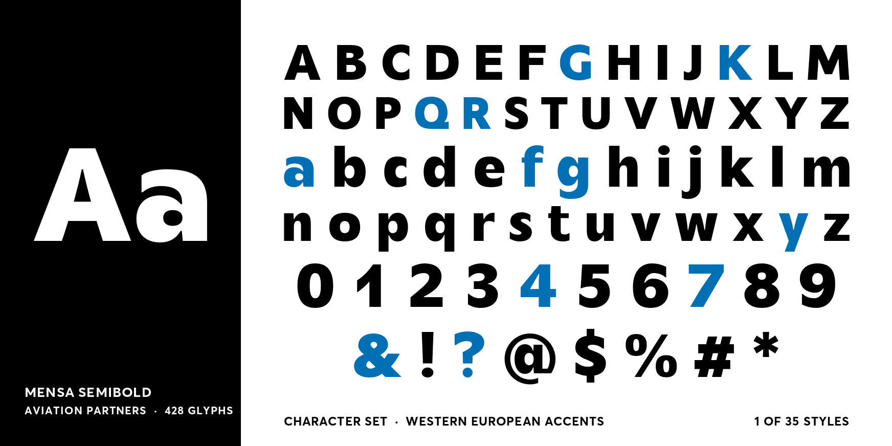 Mensa Semibold Font Poster #4