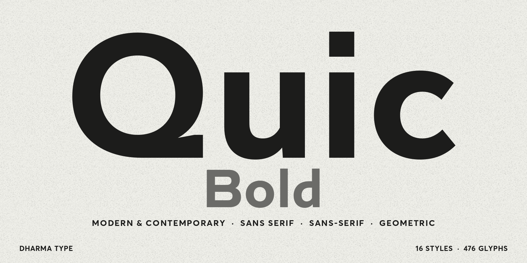 Quic Bold Thumbnail #1