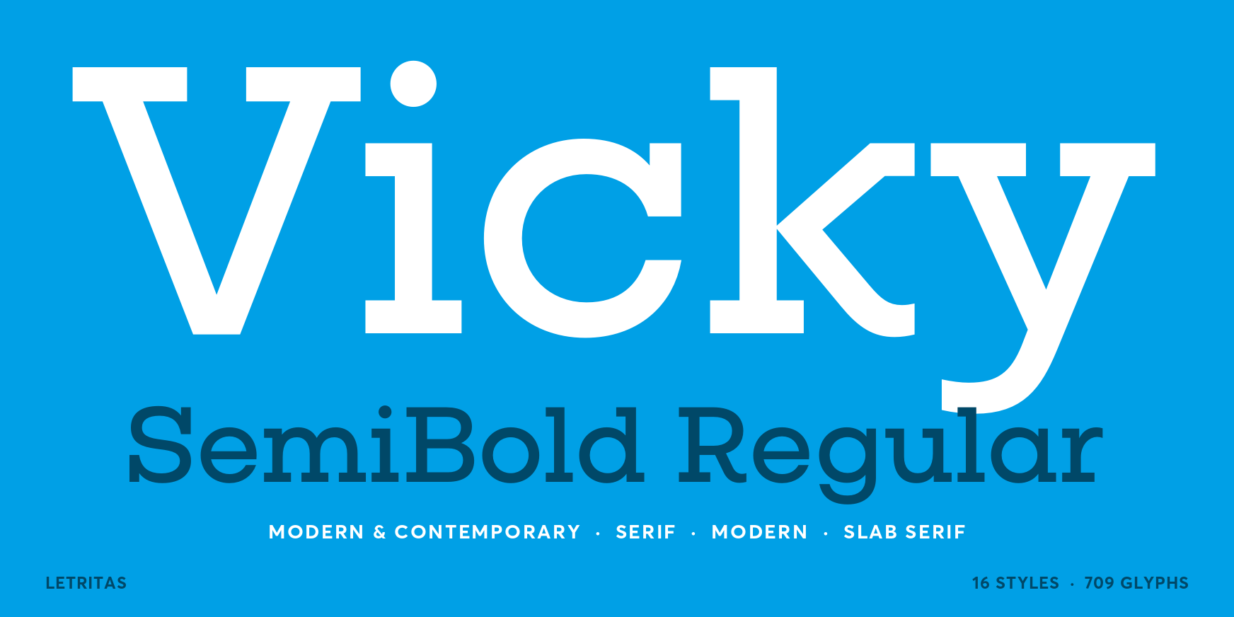 Vicky SemiBold Regular Thumbnail #1