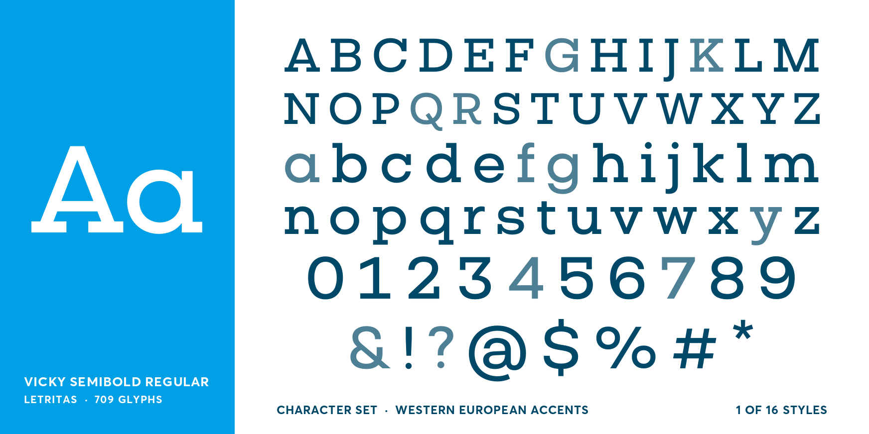 Vicky SemiBold Regular Font Poster #4