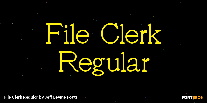 File Clerk Regular Thumbnail #1