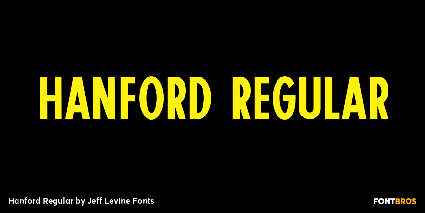 Hanford Regular Thumbnail #1