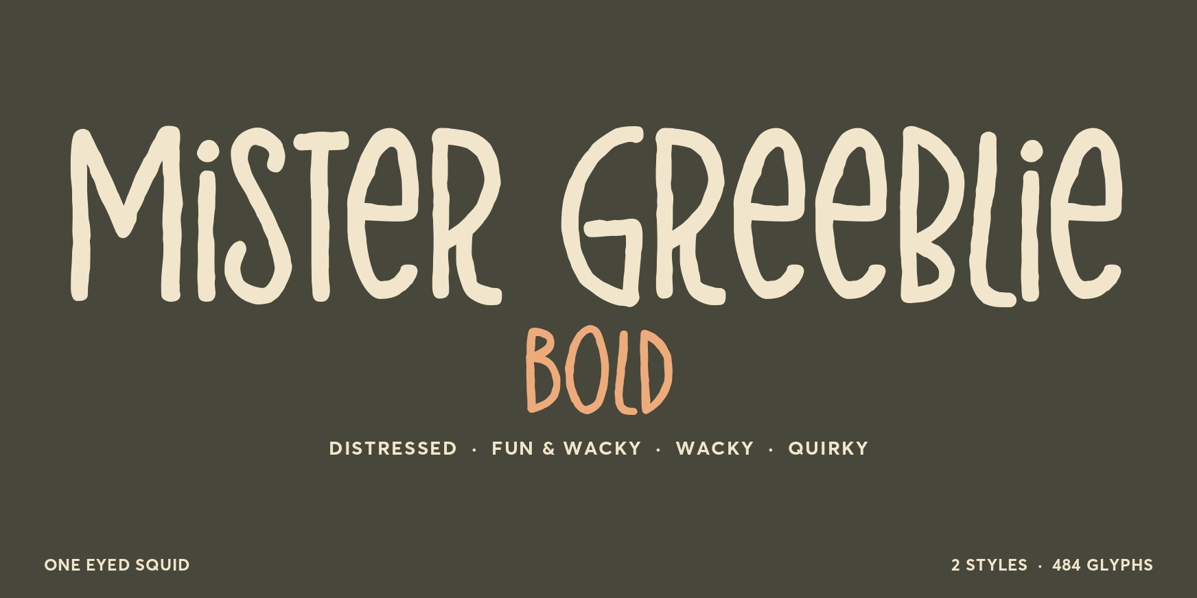 Mister Greeblie Bold Thumbnail #1